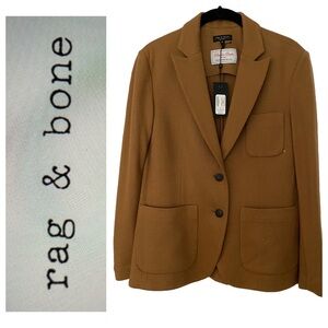 Rag & Bone Nancy Wool Blazer Sz 10